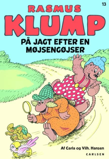 Rasmus Klump på jagt efter en møjsengøjser af Vilhelm Hansen