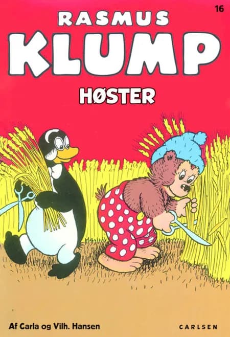 Rasmus Klump høster af Carla Hansen