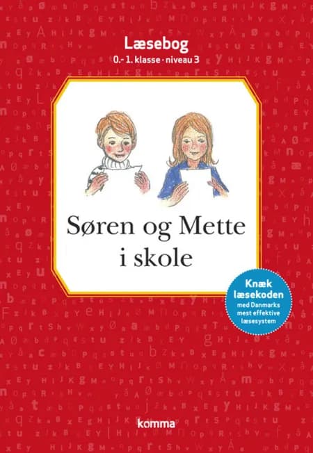 Søren og Mette i skole 