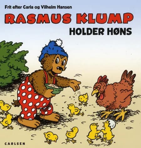 Rasmus Klump holder høns af Per Sanderhage