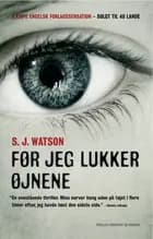 Før jeg lukker øjnene