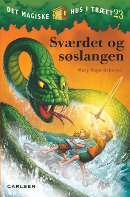 Sværdet og søslangen af Mary Pope Osborne