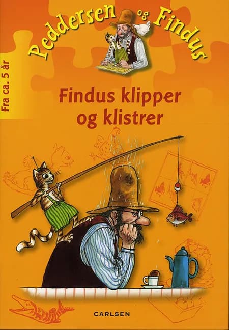 Findus klipper og klistrer af Bettina Abel