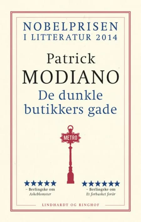 De dunkle butikkers gade af Patrick Modiano