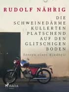 Die Schweinedärme Kullerten platschend auf den glitschigen Boden
