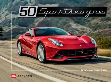 50 sportsvogne af Steen Bachmann