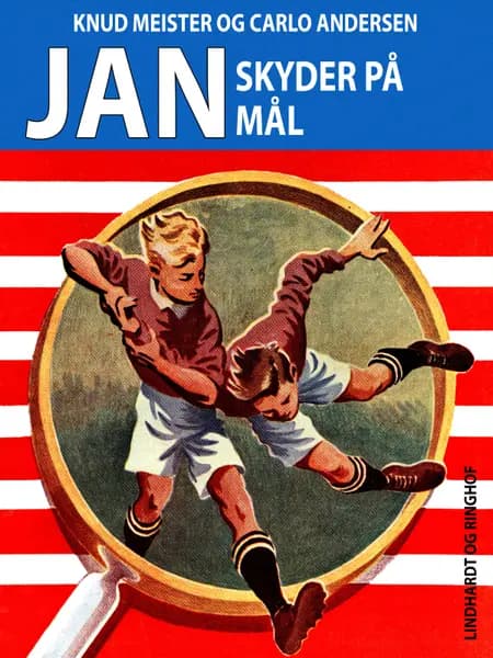 Jan skyder på mål af Knud Meister