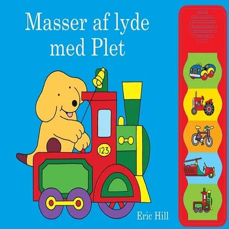 Masser af lyde med Plet af Eric Hill