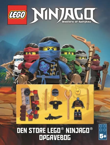 LEGO Ninjago: Den store opgavebog - Med Lego-figur og tilbehør 