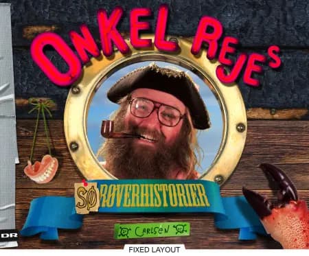 Onkel Rejes sørøverhistorier af Mads Geertsen