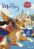 Elena fra Avalor - malebog med klistermærker ( kolli 6 ) 