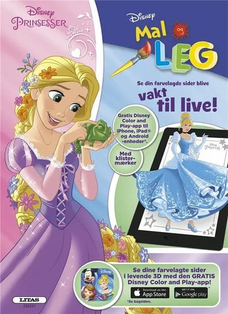 PRINSESSER: MAL OG LEG ( kolli 6 ) 