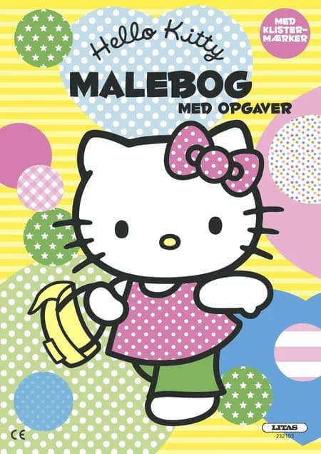 MALEBOG MED OPGAVER: HELLO KITTY ( kolli 6 ) 