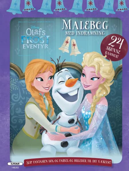 Frost: malebog med indramning ( kolli 6 ) 