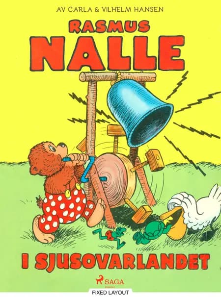 Rasmus Nalle i sjusovarlandet af Vilhelm Hansen