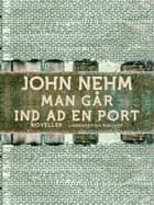 Man går ind ad en port af John Nehm