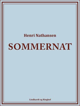 Sommernat af Henri Nathansen