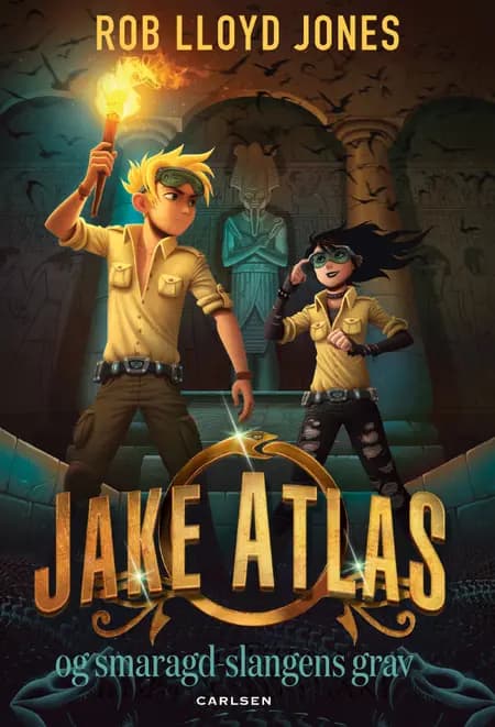 Jake Atlas og smaragdslangens grav af Rob Lloyd Jones