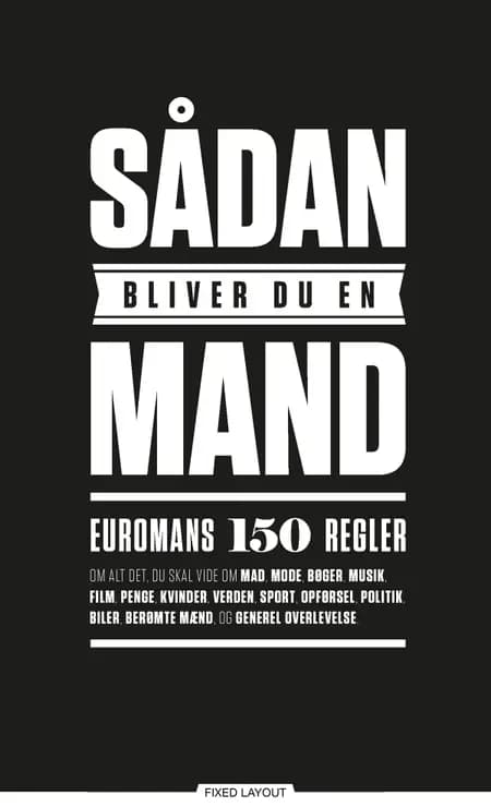 Sådan bliver du en mand af Ingen forfatter