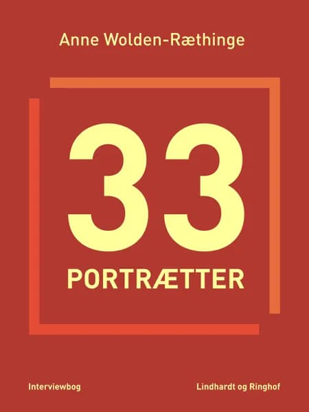 33 portrætter af Anne Wolden-Ræthinge