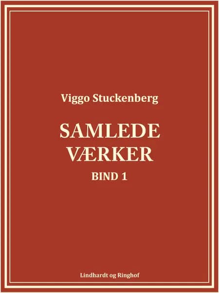Samlede værker 1 af Viggo Stuckenberg