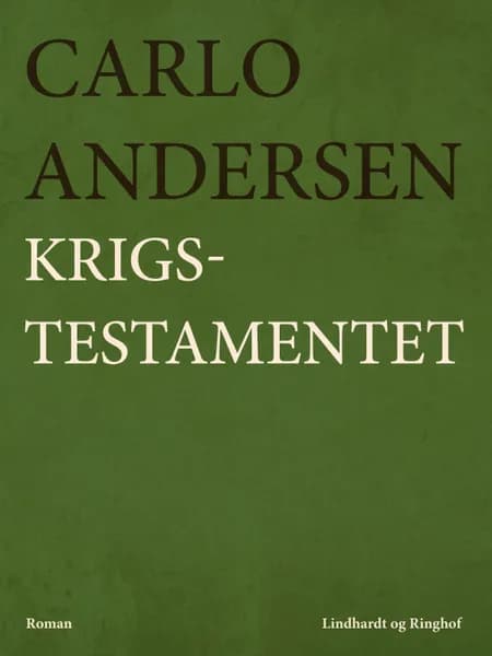 Krigstestamentet af Carlo Andersen