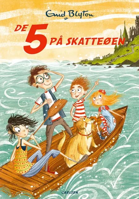 De 5 på Skatteøen af Enid Blyton