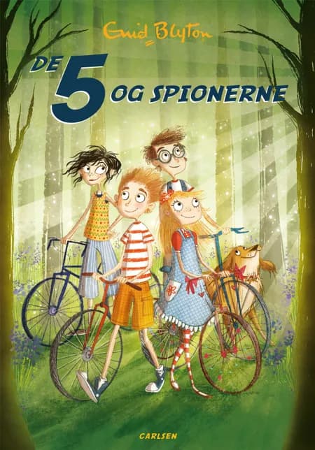 De Fem og spionerne af Enid Blyton