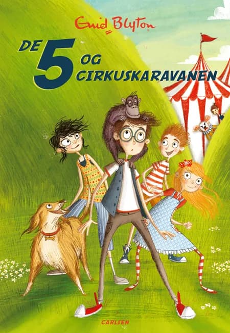 De Fem og cirkuskaravanen af Enid Blyton