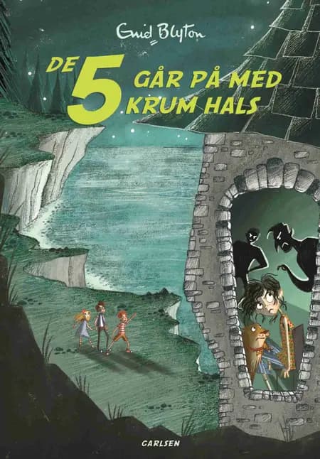De Fem går på med krum hals af Enid Blyton