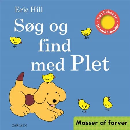 Søg og find med Plet - Masser af farver af Eric Hill