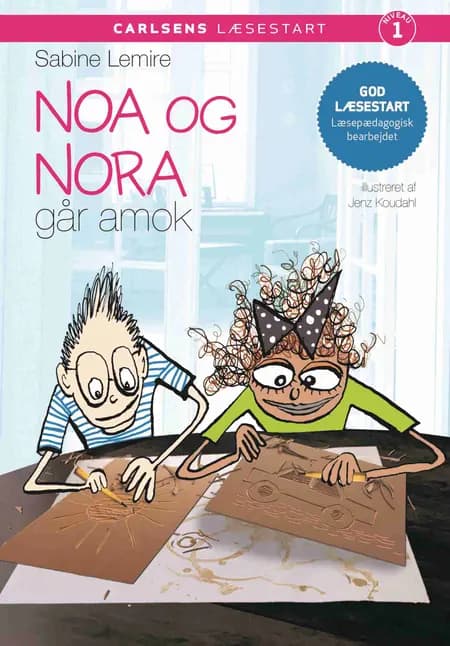 Carlsens læsestart - Noa og Nora går amok af Sabine Lemire
