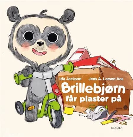 Brillebjørn får plaster på af Ida Jackson