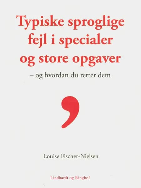 Typiske sproglige fejl af Louise Fischer-Nielsen