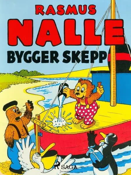 Rasmus Nalle bygger skepp af Carla Hansen