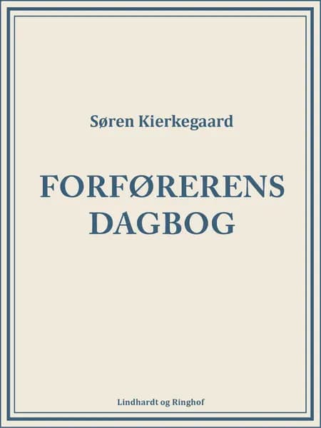Forførerens dagbog af Søren Kierkegaard