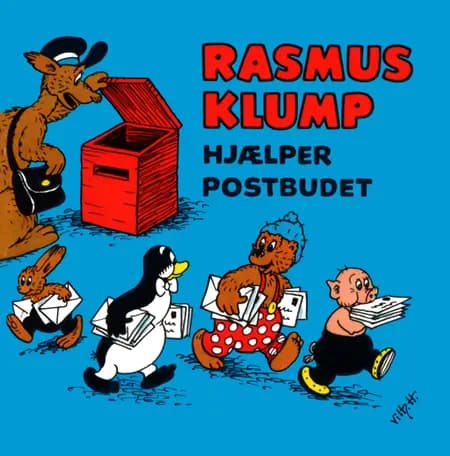 Rasmus Klump hjælper postbuddet af Carla og Vilh. Hansen