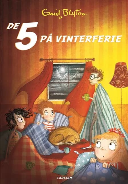 De 5 på vinterferie af Enid Blyton