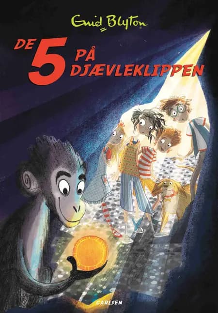 De 5 på Djævleklippen af Enid Blyton