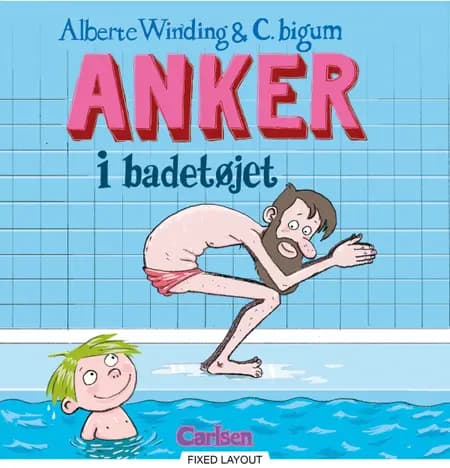Anker i badetøjet af Alberte Winding