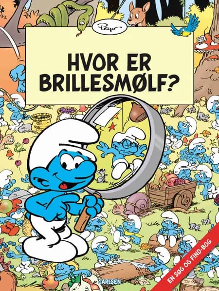 Hvor er Brillesmølf? af Peyo