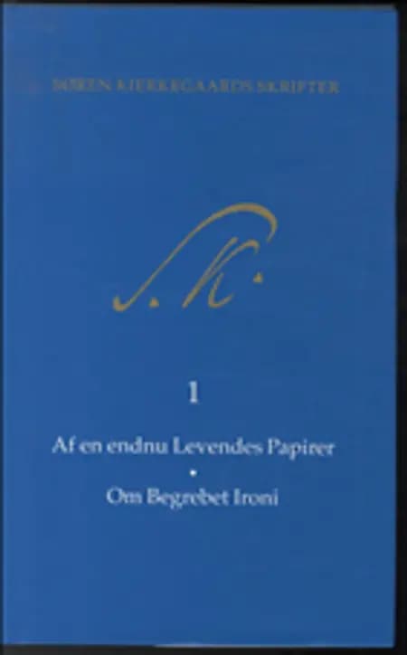 Søren Kierkegaards Skrifter - Bind 1 og K1 