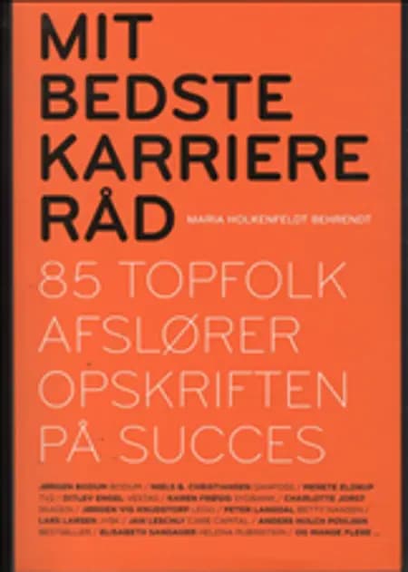 Mit bedste karriereråd af Maria Holkenfeldt Behrendt