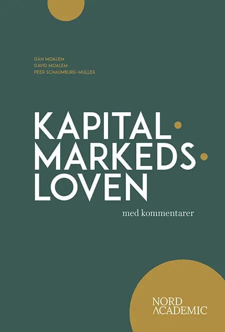 Kapitalmarkedsloven med kommmentarer af Dan Moalem