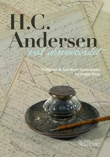 H.C. Andersen ved skrivebordet af Ane Grum-Schwensen