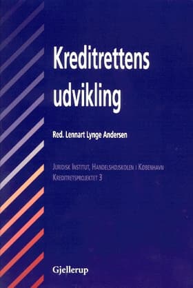 Kreditrettens udvikling af Lennart Lynge Andersen