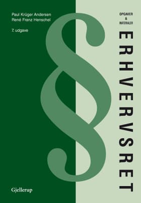 Erhvervsret opgaver & materialer af Paul Krüger Andersen