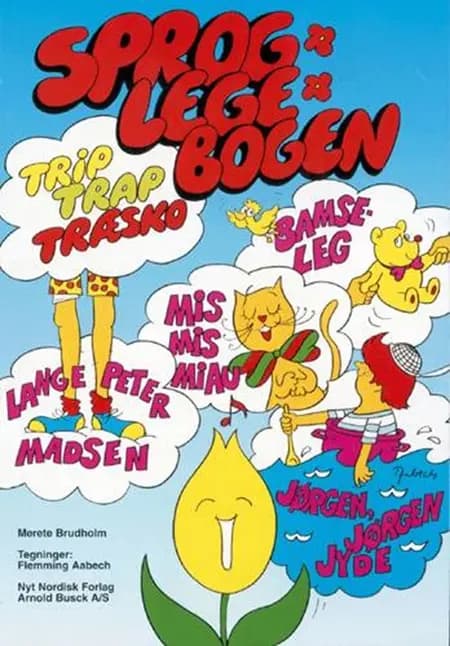 Trip Trap Træsko. Sproglegebogen af Merete Brudholm
