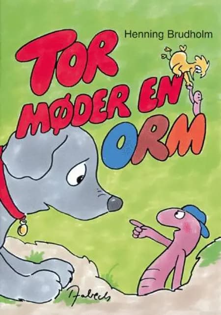 Tor møder en orm af Henning Brudholm
