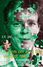 Som om at vi ikke var plot nok
